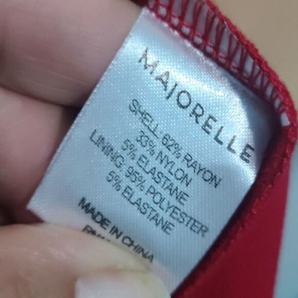 Majorelle Red Ophelia Pointe Ruffle Off  Shoulder Fit and Flare Skater D… - Picture 6 of 8